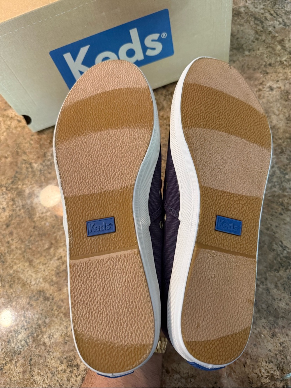 Keds Champion 11.5M Navy Canvas Sneakers with box - Picture 4 of 5